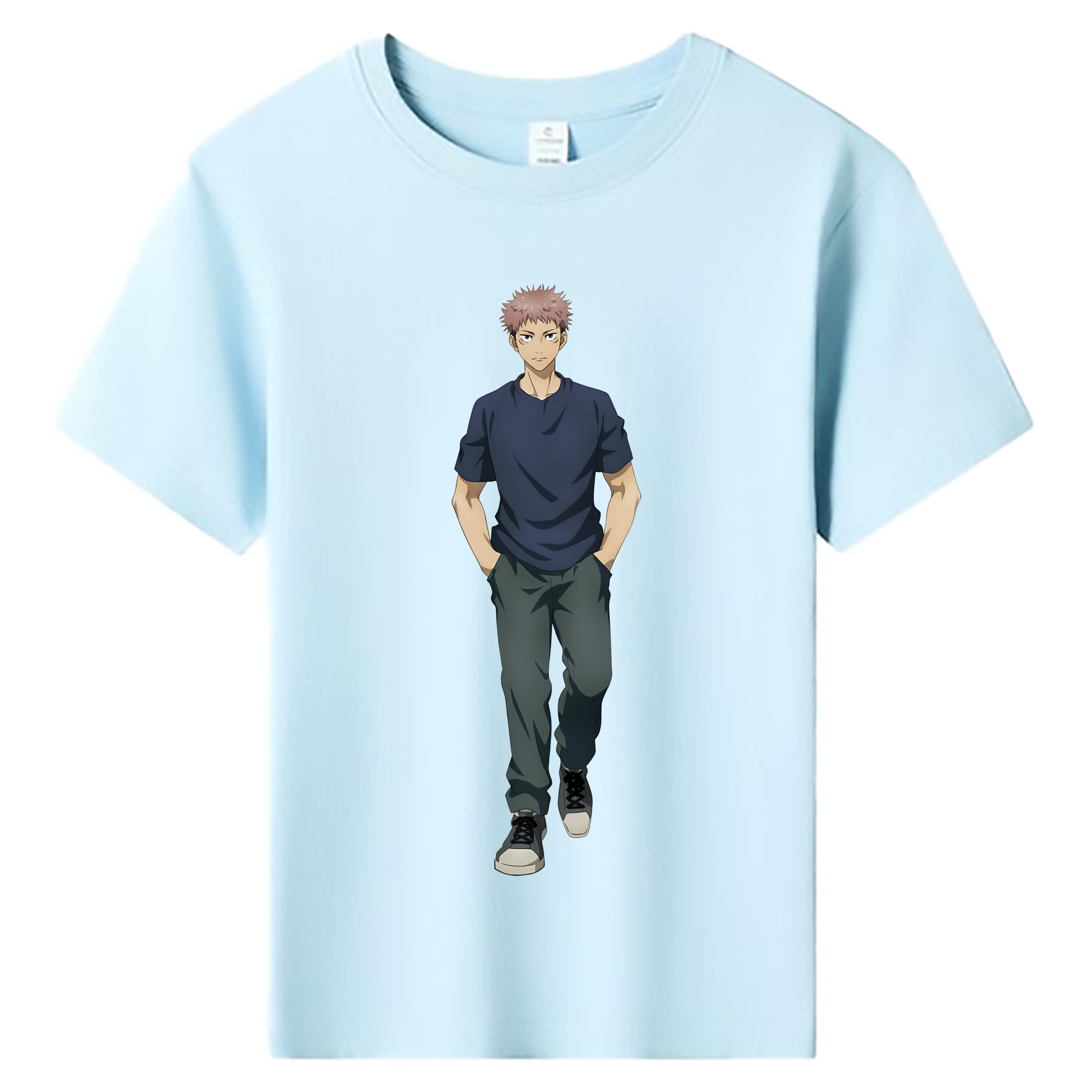 （画像用） 呪術廻戦 Jujutsu Kaisen 綿100％キッズTシャツ（フロントプリント）